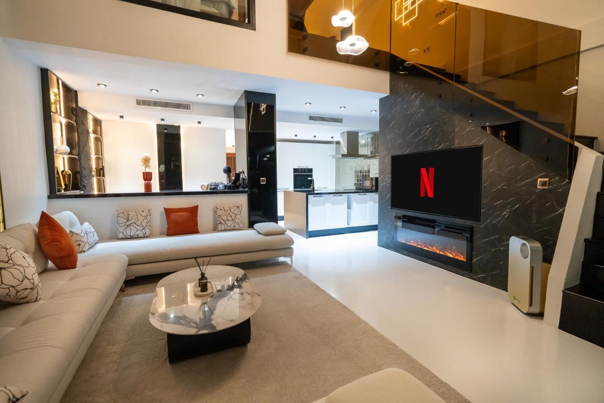 탕헤르 Ecrin Secret, Duplex Prestige, Proche Corniche & Medina, Piscine, Parking, Wifi, Iptv, Ac 아파트 외부 사진