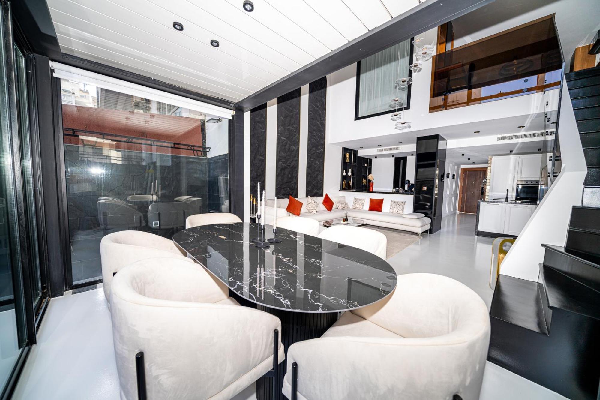 탕헤르 Ecrin Secret, Duplex Prestige, Proche Corniche & Medina, Piscine, Parking, Wifi, Iptv, Ac 아파트 외부 사진