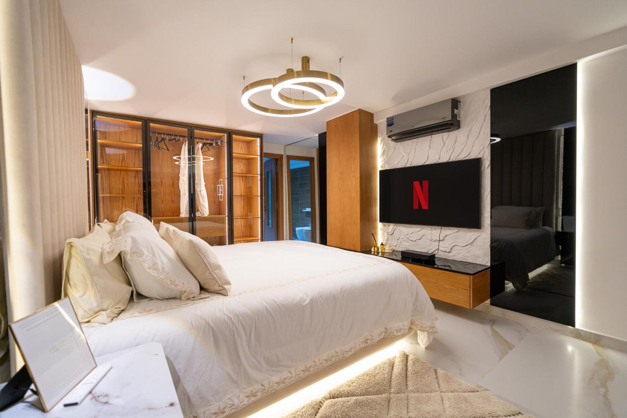 탕헤르 Ecrin Secret, Duplex Prestige, Proche Corniche & Medina, Piscine, Parking, Wifi, Iptv, Ac 아파트 외부 사진